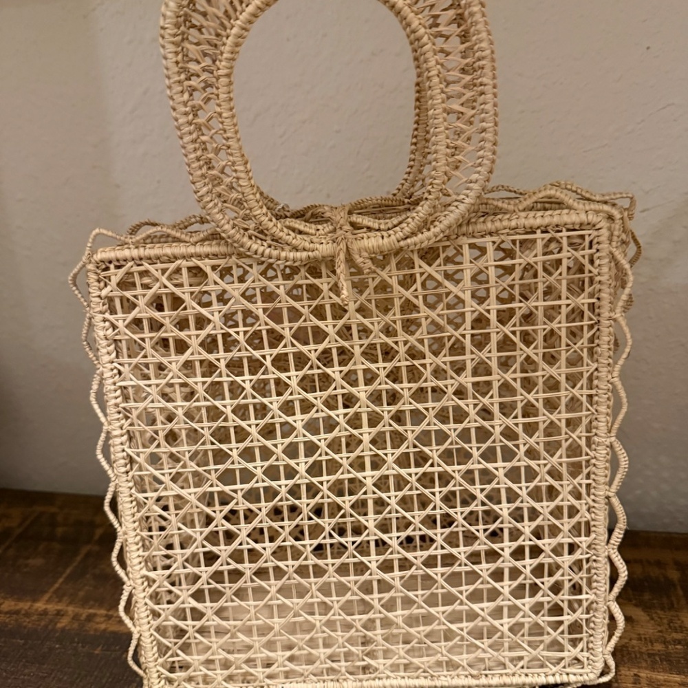 Victoria Dunn, The Bougainvillea Tote | Natural, NWT - Picture 5 of 7